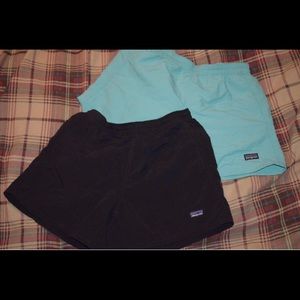 Patagonia baggies shorts x 2.